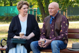 Barwy szczęścia odc. 3327. Józefina Rawiczowa (Elżbieta Jarosik), Tolek Koszyk (Marek Siudym)