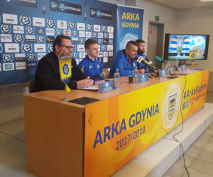 Konferencja prasowa przed meczem Arka - Legia