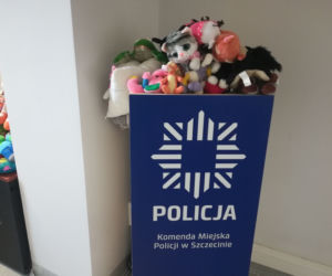 Dzieci przekazały policjantom setki maskotek