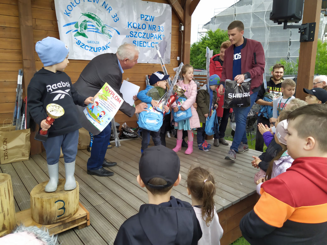 Fotorelacja z Pikniku Wędkarskiego z okazji Dnia Dziecka w Siedlcach i zawodów wędkarskich 29.05.2022