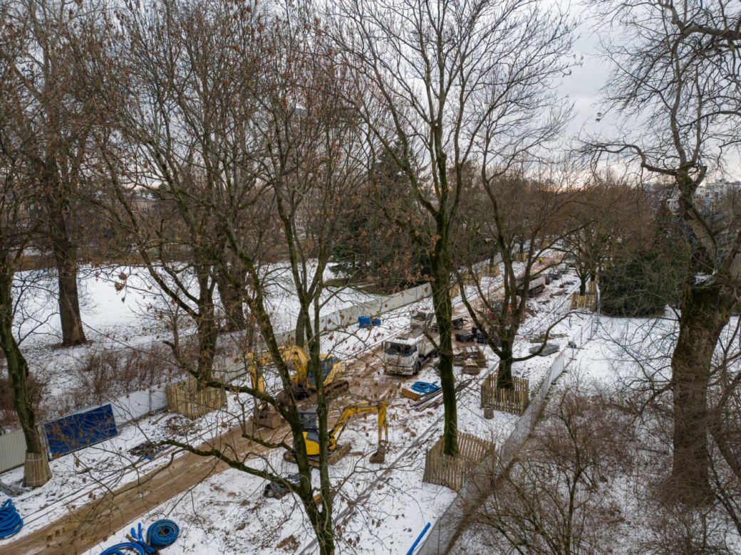 Remont Parku Skaryszewskiego