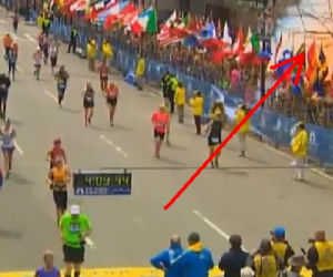 Maraton Bostoński, wybuch, zamach w Bostonie