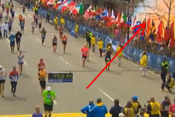 Maraton Bostoński, wybuch, zamach w Bostonie