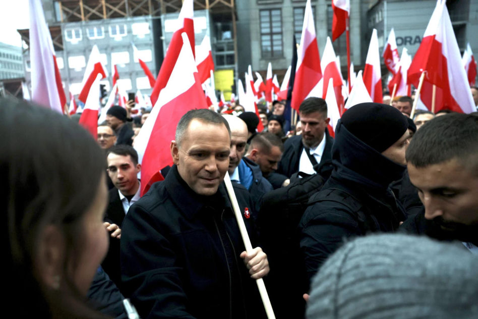 Karol Nawrocki na Marszu 2025