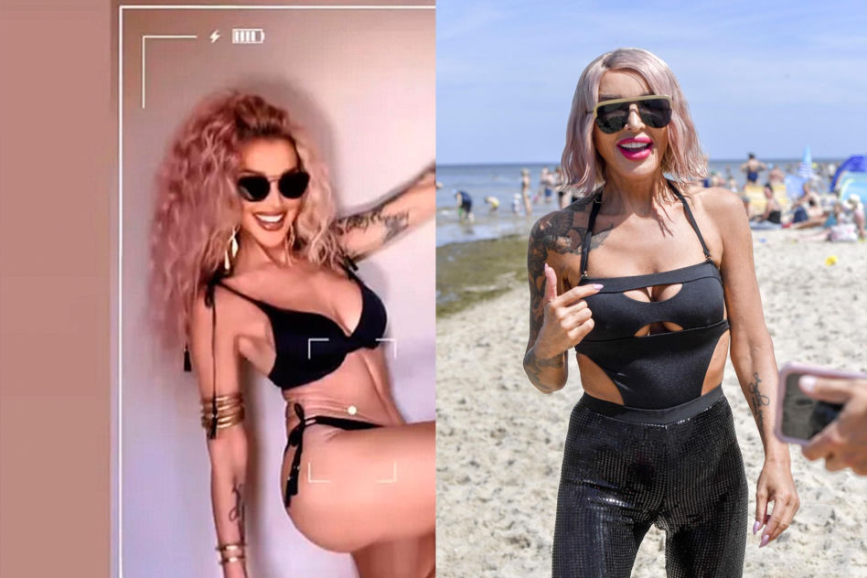 Ewa Minge w skąpym bikini. Tak 57-latka wdzięczy się do aparatu