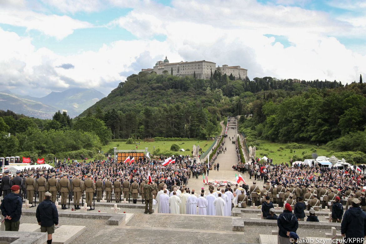 Obchody 75. rocznicy Monte Cassino