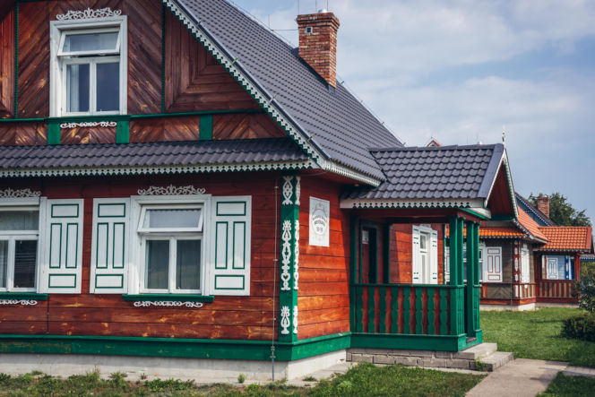 Wieś Budy na Podlasiu