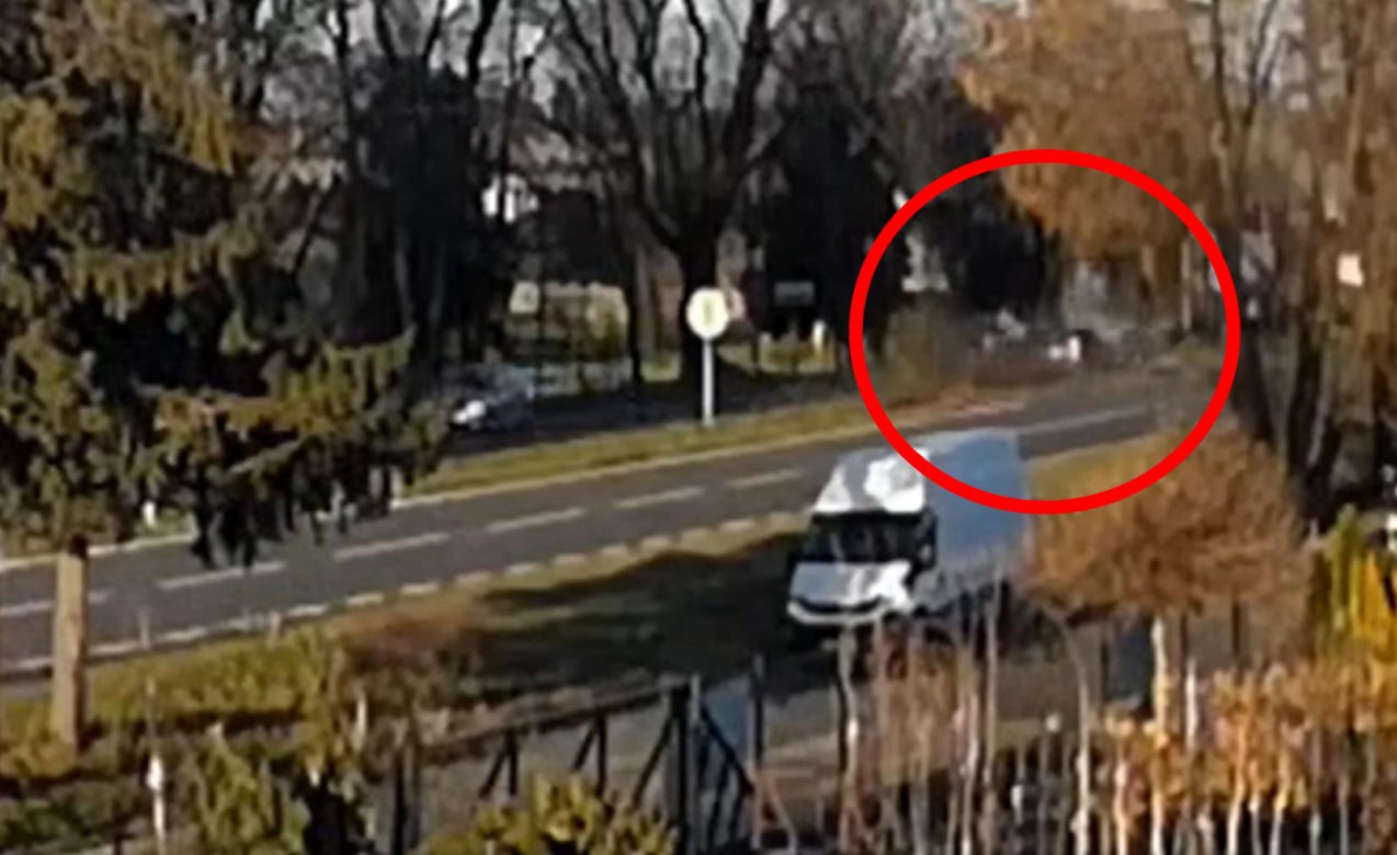 Wypadek w Ustroniu. Nagranie z monitoringu wiele wyjaśnia