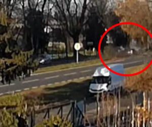 Wypadek w Ustroniu. Nagranie z monitoringu wiele wyjaśnia