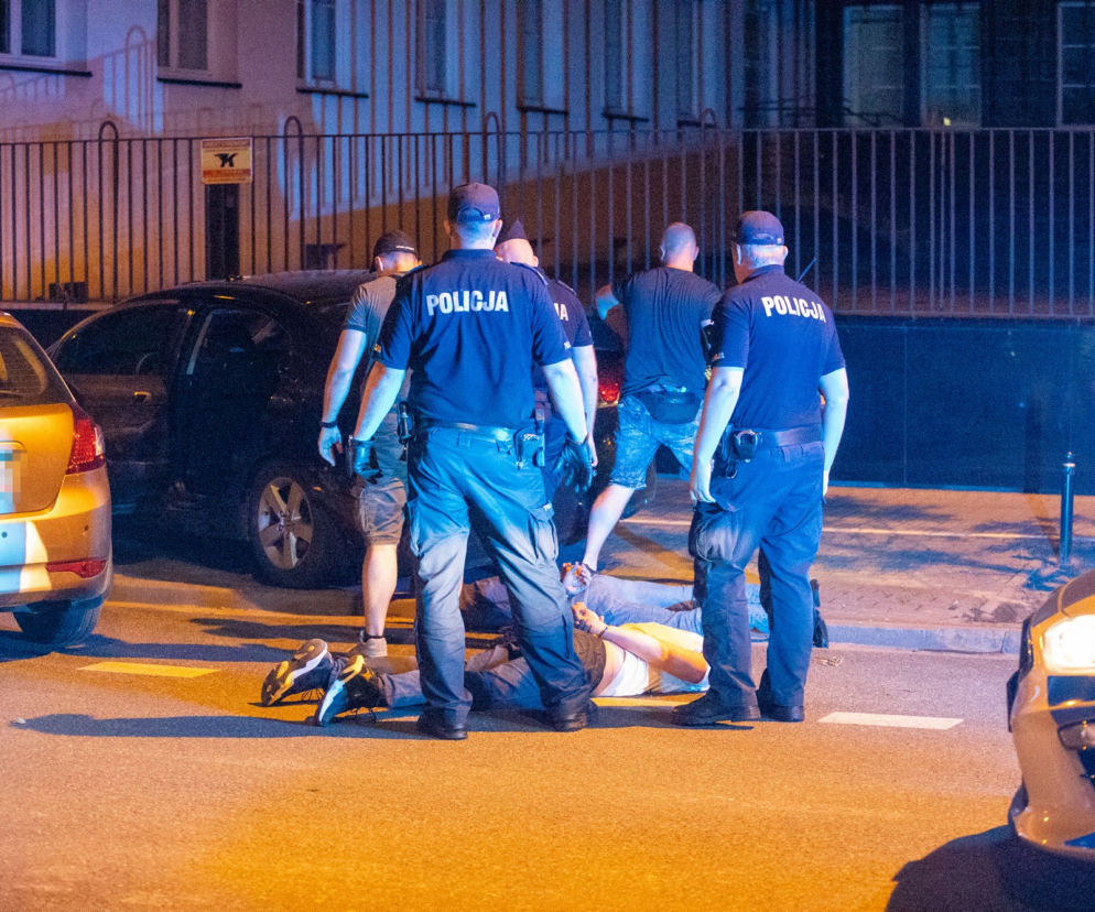 Pod prąd wąskimi uliczkami. Policyjny pościg w Warszawie