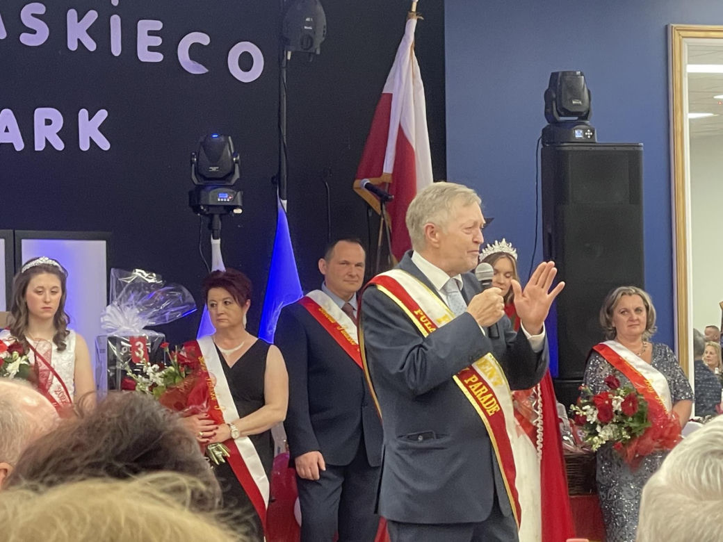 Szarfowanie marszałka w Newark 2025