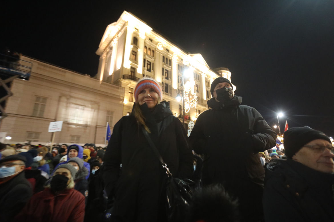 Lex TVN. Protesty 19 grudnia