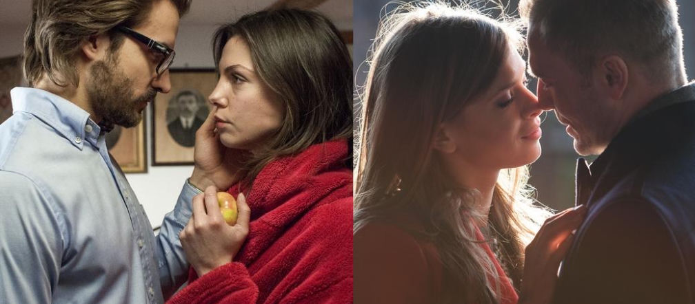To nie koniec świata 2 sezon odc. 20. Paweł (Krystian Wieczorek), Monika (Klaudia Halejcio), Anka (Karolina Gorczyca), Adam (Piotr Stramowski)