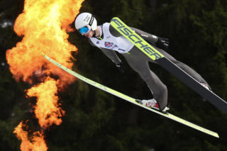 Utalentowany polski skoczek, Kacper Tomasiak