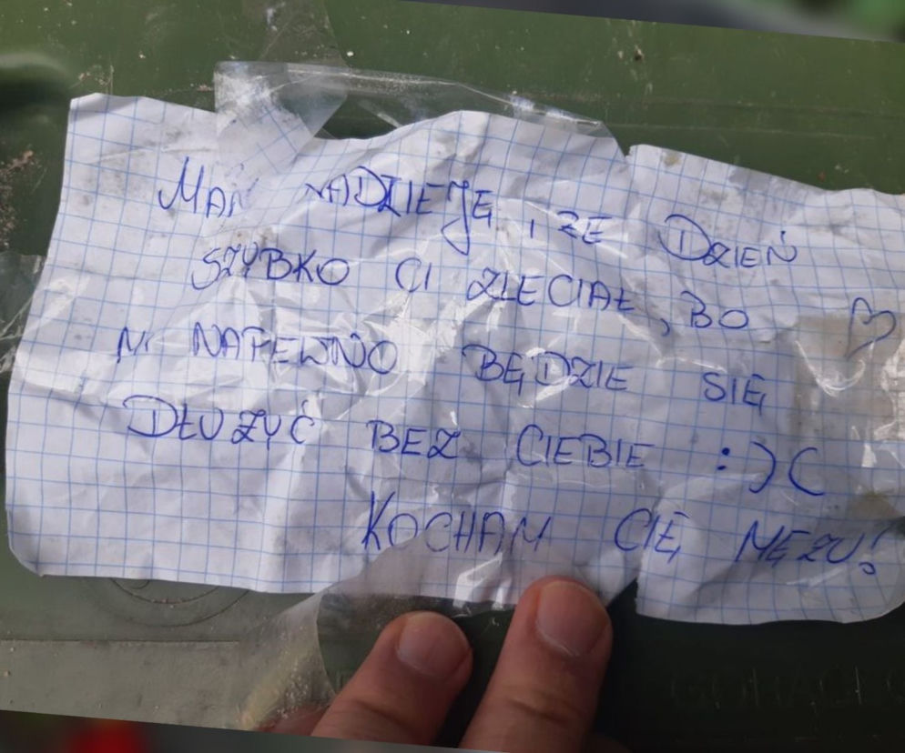 Kościerzyna. Leśnicy znaleźli porzucony w lesie worek ze śmieciami: Żono. Twój mąż bawił się dobrze