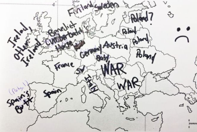 Mapa Europy