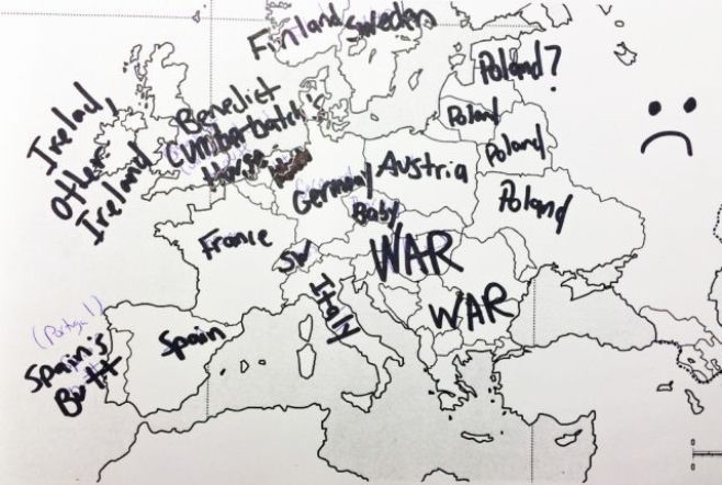 Mapa Europy