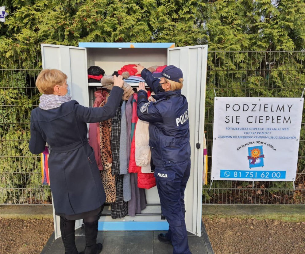 Z ciepłej szafy w Świdniku ubrania szybko zniknęły. Trzeba było ją uzupełniać już w trakcie świąt