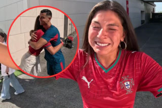 Spotkała się z Cristiano Ronaldo. Przesadził z bliskością?! A co z Georginą?