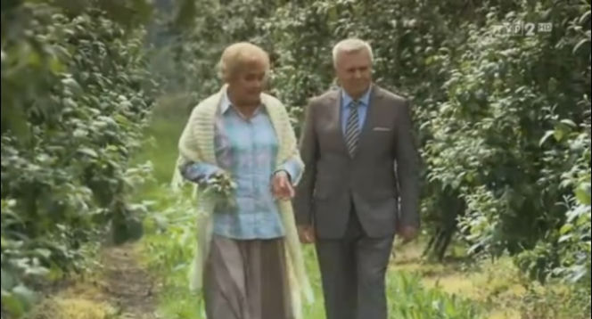 M jak miłość odc. 1013. Stanisław (Włodzimierz Matuszak), Barbara (Teresa Lipowska)