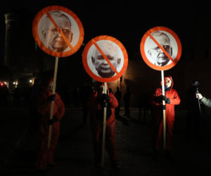 Jarosław Kaczyński na Wawelu