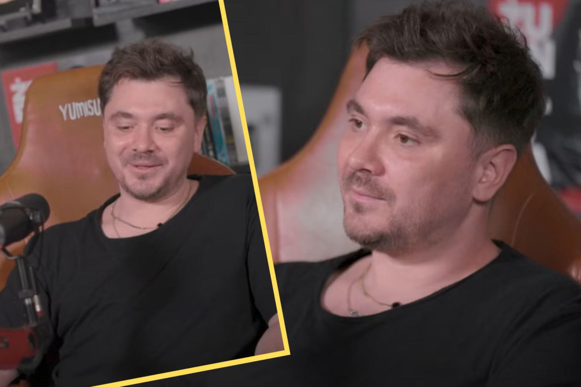 Daniel Martyniuk u Żurnalisty