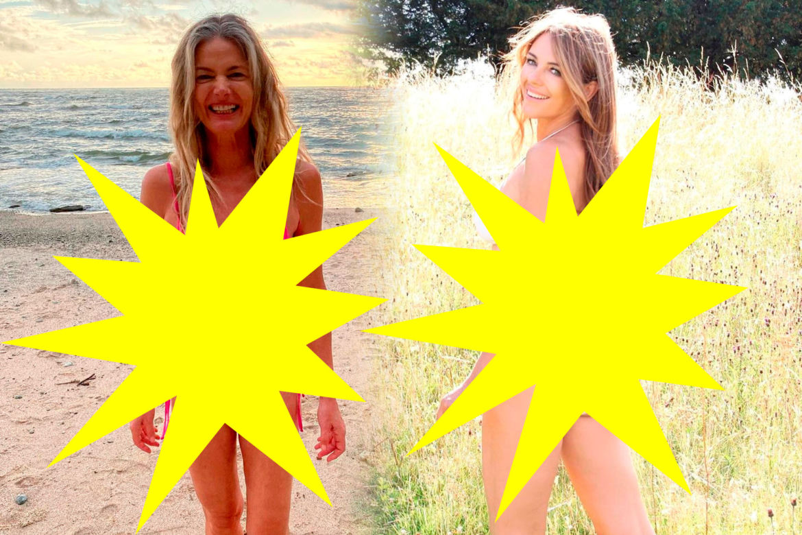  Wakacyjna wojna 57-letnich gwiazd w bikini! Która lepiej wygląda?