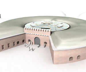 Fort Sokolnickiego – widok od wschodu