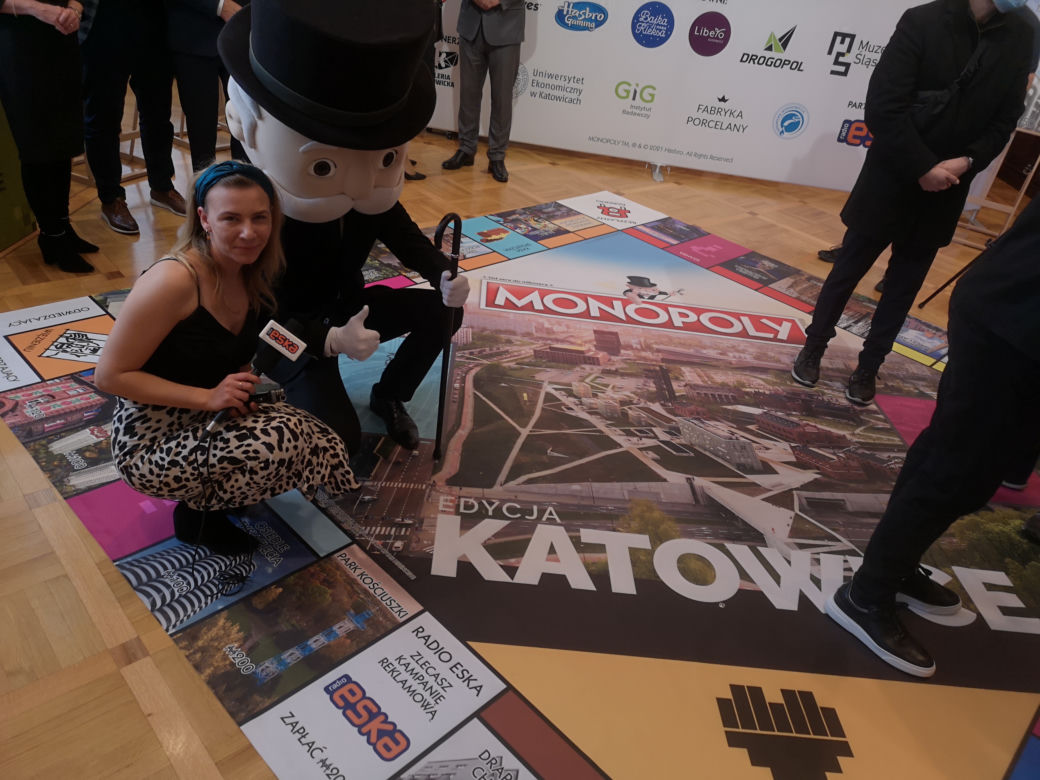 Premiera Monopoly Katowice! Na planszy pole z Radiem Eska