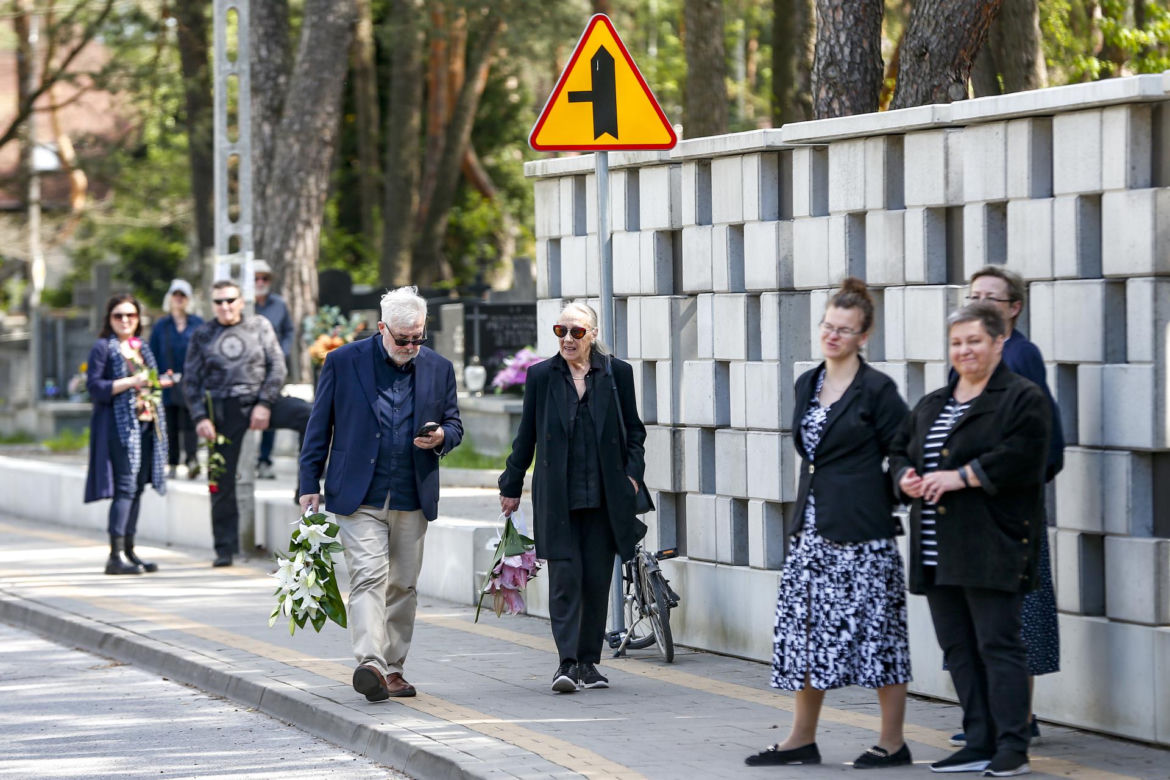 Pogrzeb wybitnej aktorki Jadwigi Jankowskiej-Cieślak