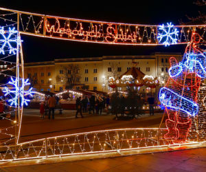 Białystok. Dekoracje świąteczne 2019/2020