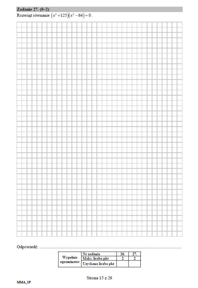 Matura 2018. Arkusze CKE z matematyki