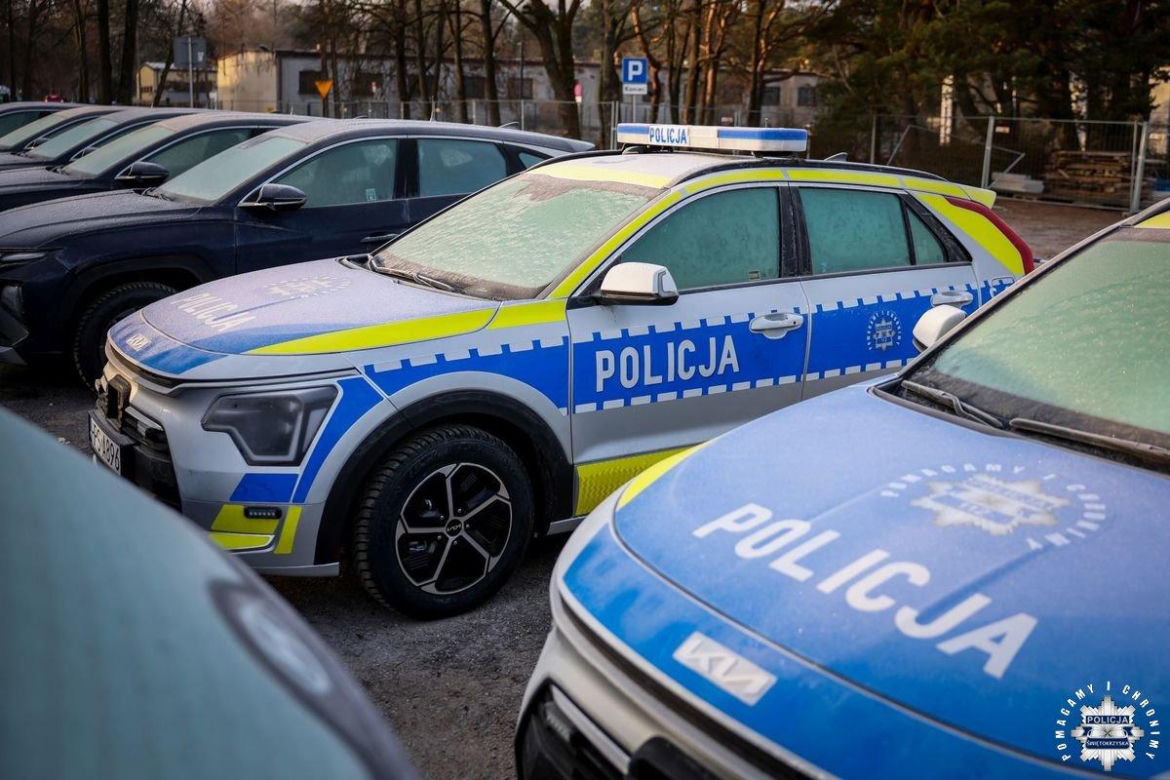 Nowe radiowozy trafiły do świętokrzyskiej policji