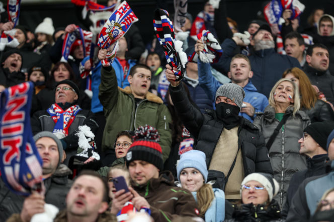 Górnik Zabrze - Wisła Płock, zdjęcia kibiców z meczu PKO BP Ekstraklasy