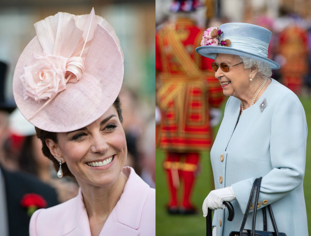 Kate Middleton, królowa Elżbieta