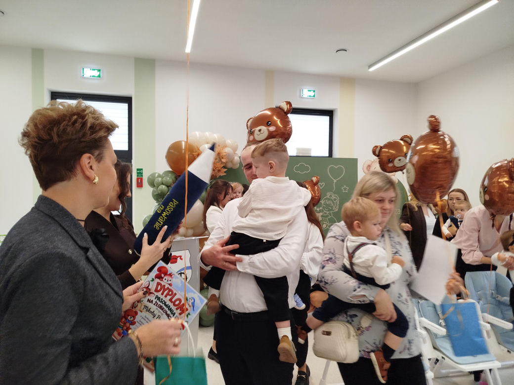 Otwarcie Żłobka w Mokobodach i pasowanie na żłobkowicza