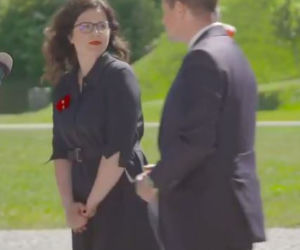 Brifing prasowy Rafała Trzaskowskiego z Aleksandrą Dulkiewicz