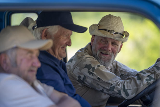 Gienek i Jastrząb zobaczyli góry