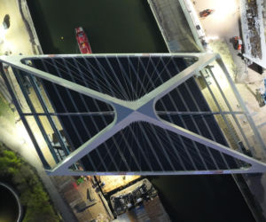 Piramidebrug w Gandawie