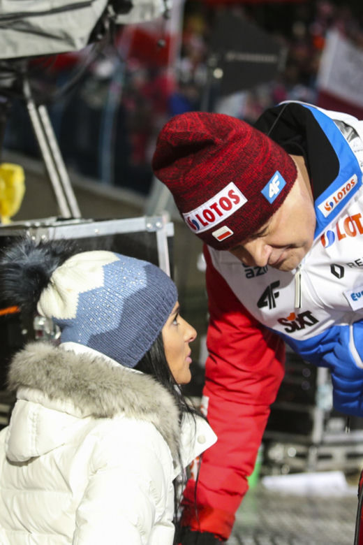 Apoloniusz Tajner i Izabela Podolec