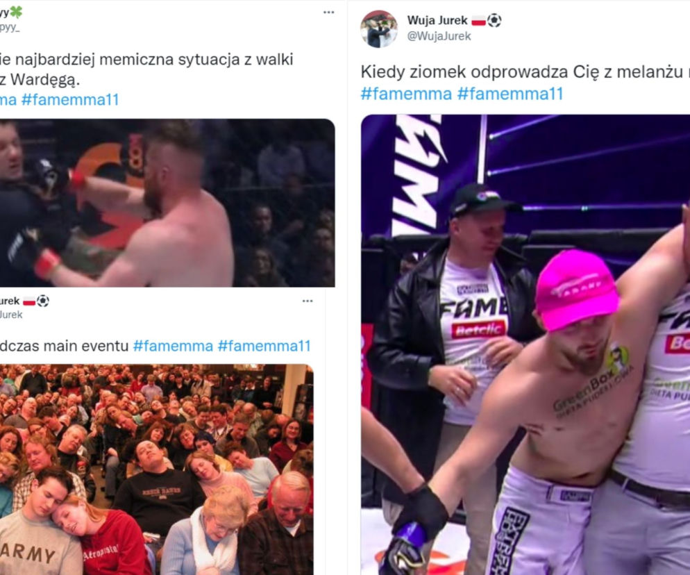 Fame MMA 11 - MEMY i najważniejsze momenty. Tym żyje internet!