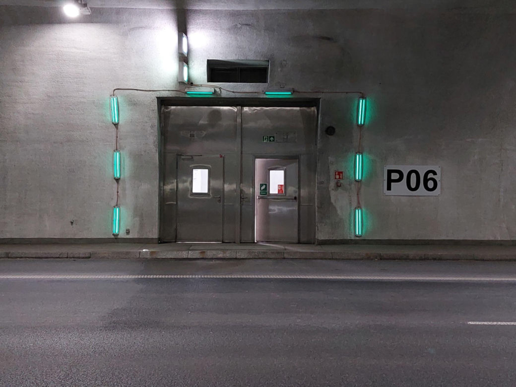 Tunel na zakopiance S7, pod Luboniem Małym 