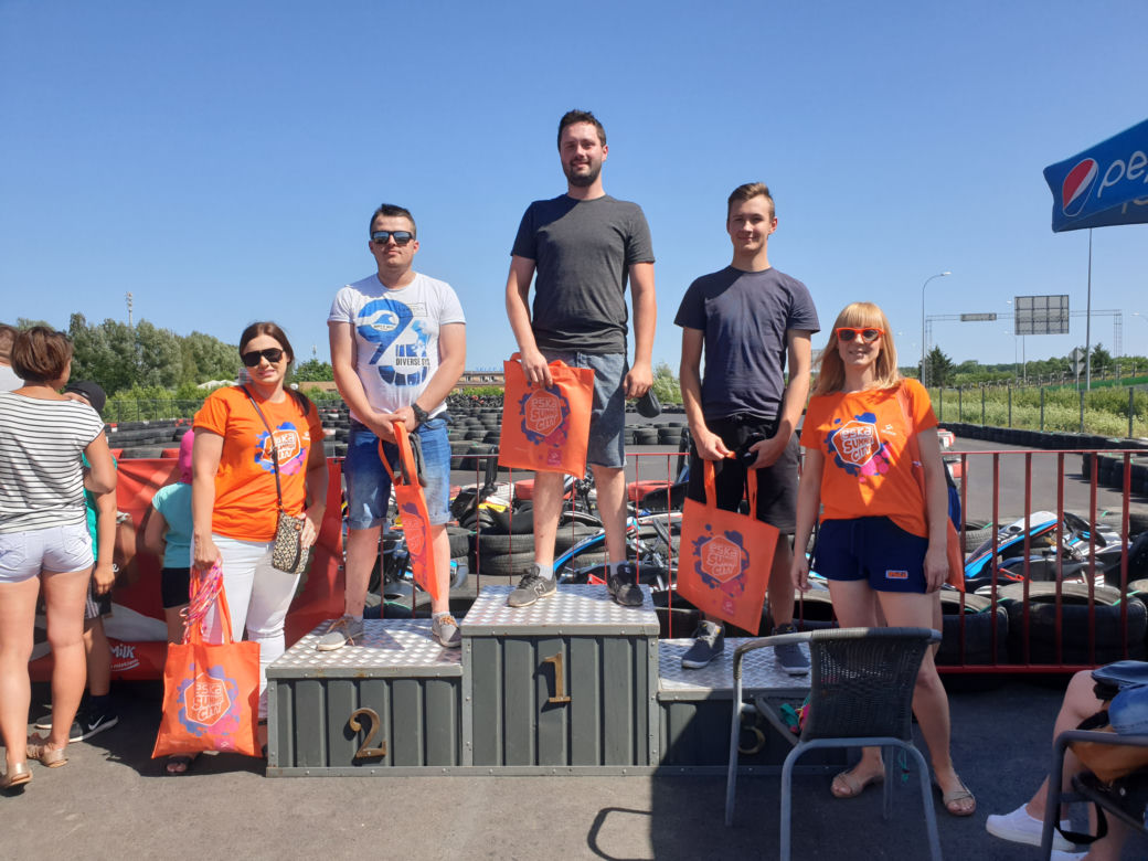 Eska Summer City na torze kartingowym Sadkarting
