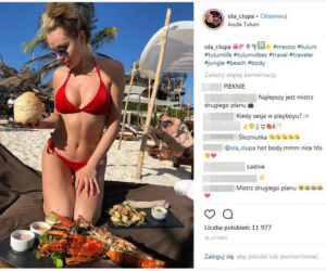 Seksowna Ola Ciupa kusi w bikini