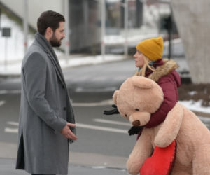 Pierwsza miłość. Wojtek (Grzegorz Daukszewicz), Emilka (Anna Ilczuk)