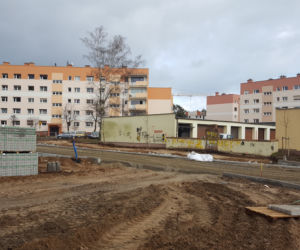 Na osiedlu Rejtana trwa budowa pętli autobusowej. Gotowa ma być do końca marca