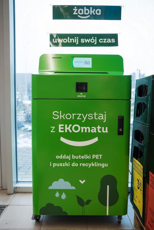 Żabka - recykling