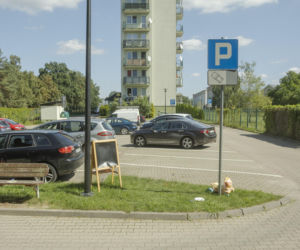 To najwęższy blok w Warszawie... dzięki złudzeniu