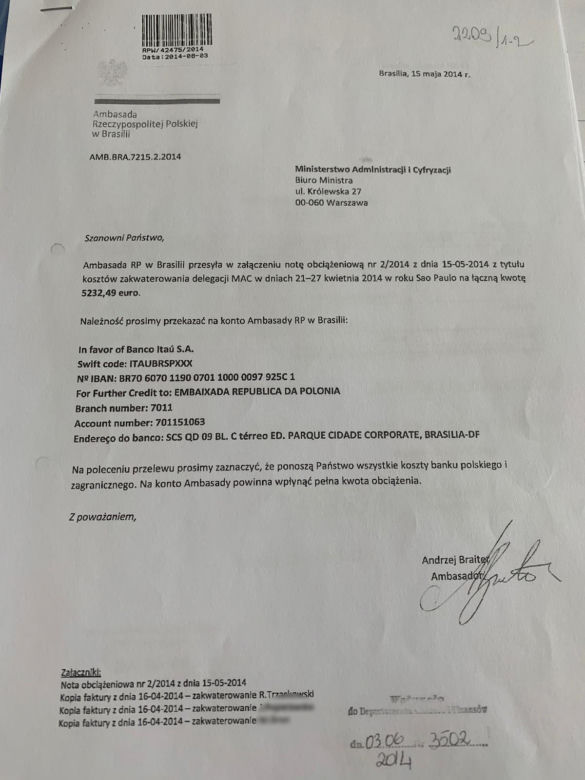 Rafał Trzaskowski. Pobyt w Brazylii