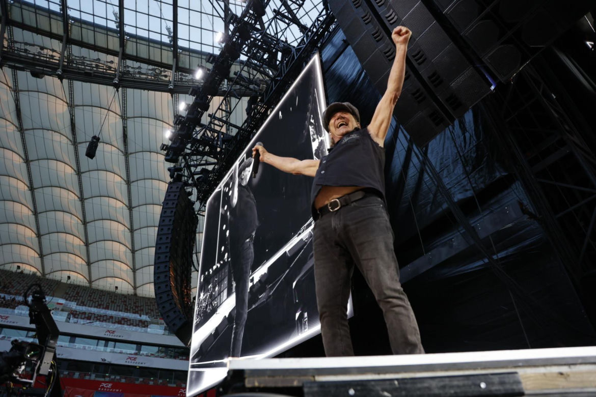 Koncert AC/DC w Warszawie (4.07.2025) - część druga. Organizatorem koncertu jest Live Nation